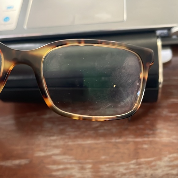 Bulgari 3018 5251 Havana clear brown tortoise eyeglasses with round black case - Picture 11 of 16